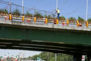 لحظه نجات جوان ۱۹ ساله از سقوط خودخواسته توسط پلیس